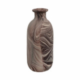 EV19593-01#11" Carrana Small Brown Ecomix Vase