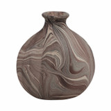 EV19593-02#14" Carrana Medium Brown Ecomix Vase