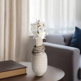 EV19603-01#10" Grant Small Ecomix Vase With Rings