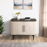 EV19622#38" Loxley Grey Wood Chest