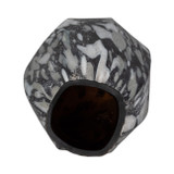 EV19630-01#16" Tilo Small Grey Glass Vase