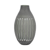 EV19644-02#17" Abbot Large Green Glass Vase