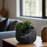 EV19655-01#13" Savu Small Green Glass Vase