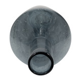 EV19695#20" Abigail Large Blue Swirl Glass Vase