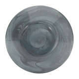 EV19696#15" Abigail Small Blue Swirl Glass Vase