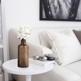 EV19698-03#14" Hilary Large Brown Glass Bottle