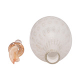 EV19703-01#16" Meira Leaf Topper Glass Bottle