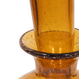 EV19705-01#14" Clarimond Ridged Amber Glass Bottle