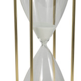EV19725-02#24" Reynolds Medium White & Gold Hourglass
