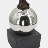 EV19762#22" Augusta Male Statuary With Steel Sphere