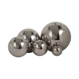EV19770#S/5 2/3/4/5/6" Adagio Steel Spheres Deco Balls,