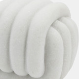 EV19778#S/3 3/4/5" Huzzzah Decor Knot Object, White