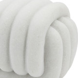 EV19778#S/3 3/4/5" Huzzah Decor Knot Object, White