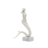 EV19787#14" Caspian Mermaid Statuary, White