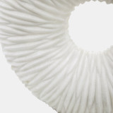 EV19797#21" Nataly Large Quartz Resin Vase, White