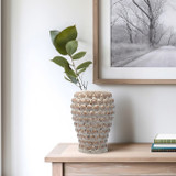 EV19807-01#11" Atakora Small Vase, Bronze