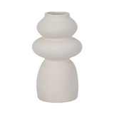 EV19812-01#12" Hidaka Large Vase, Ivory