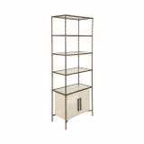 EV19669#84" Azamara Real Hide Etagere Shelf