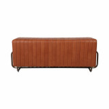EV19685#60" Felix Real Leather Bench