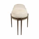 EV19688#55" Marellla Hair On Hide Bench