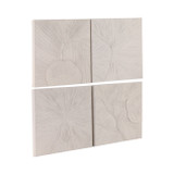 EV70307#S/4 22x22 Mushroom Dimensional Wall Art