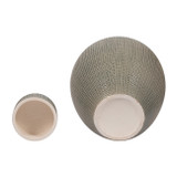 EV19845-02#Dempsey Large Green Lidded Jar