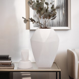 EV19862-04#Blakelin Large White Lidded Jar