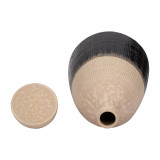 EV19866-03#Alondra Large Ceramic Lidded Jar