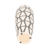 EV20009-01#22" Fabiola Oversized Tribal Vase, Pewter