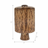 EV20014-03#11" Torcello Lava Vase, Capuccino