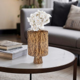 EV20014-03#11" Torcello Lava Vase, Capuccino