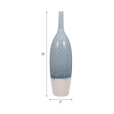 EV20054-02#30" Kashion Large Blue Ceramic Vase