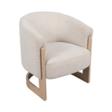 EV20025#32" Kaiser Accent Chair, Ivory
