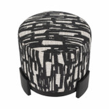EV20027-02#19" Laurent Ottoman Stool, Multi