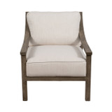 EV20030#30" Ellis Accent Chair, Ivory