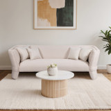 EV20033-02#97" Preito Sofa, Ivory/beige