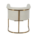 EV20034#24" Vieira Accent Chair, Ivory