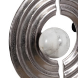 EV20060-01#S/3 Leza 12/15/18" Silver Ring Wall Decor