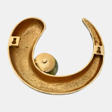 EV20061#S/3 10/13/15" Amrita Gold Ring Wall Decor