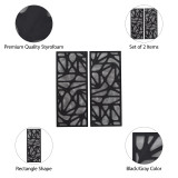 EV70386#S/2 25x59" Ventre Dimensional Wall Art