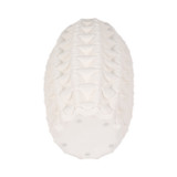 EV20068-02#15" Alexander 3d Printed Vase, Ivory/beige