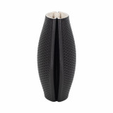 EV20074-01#11" Fernando 3d Printed Vase, Black