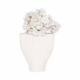 EV20075-01#9" Bello 3d Printed Vase, Ivory/beige