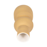 EV20079-01#12" Marchena 3d Printed Vase, Iced Coffee