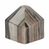 EV20086-01#5" Salmis Small Vase, Gray Marble