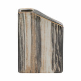 EV20086-02#7" Salmis Medium Vase, Gray Marble