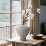 EV20087-01#11" Lombok Small Vase, Gray