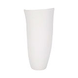 EV20094-01#12" Hollis Small Vase, White