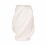 EV20095-02#15" Murano 3d Printed Large Vase, White