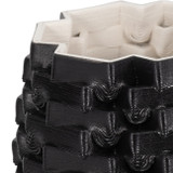 EV20097-01#11" Ellesmere 3d Printed Vase, Black